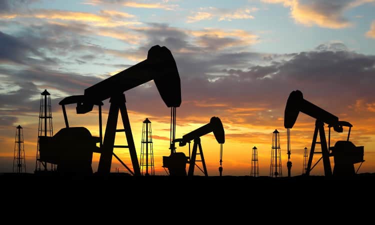 Oil derricks