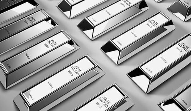 silver battery metal